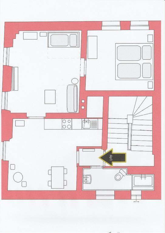 Apartment Jakubske Namesti Česká Kamenice エクステリア 写真